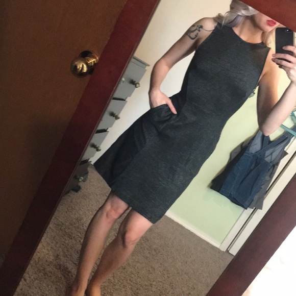 Susina Dresses & Skirts - Gray/black dress